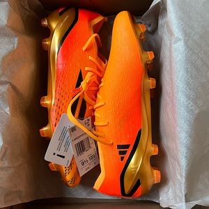 Adidas orange firm ground cleats. Top quality.